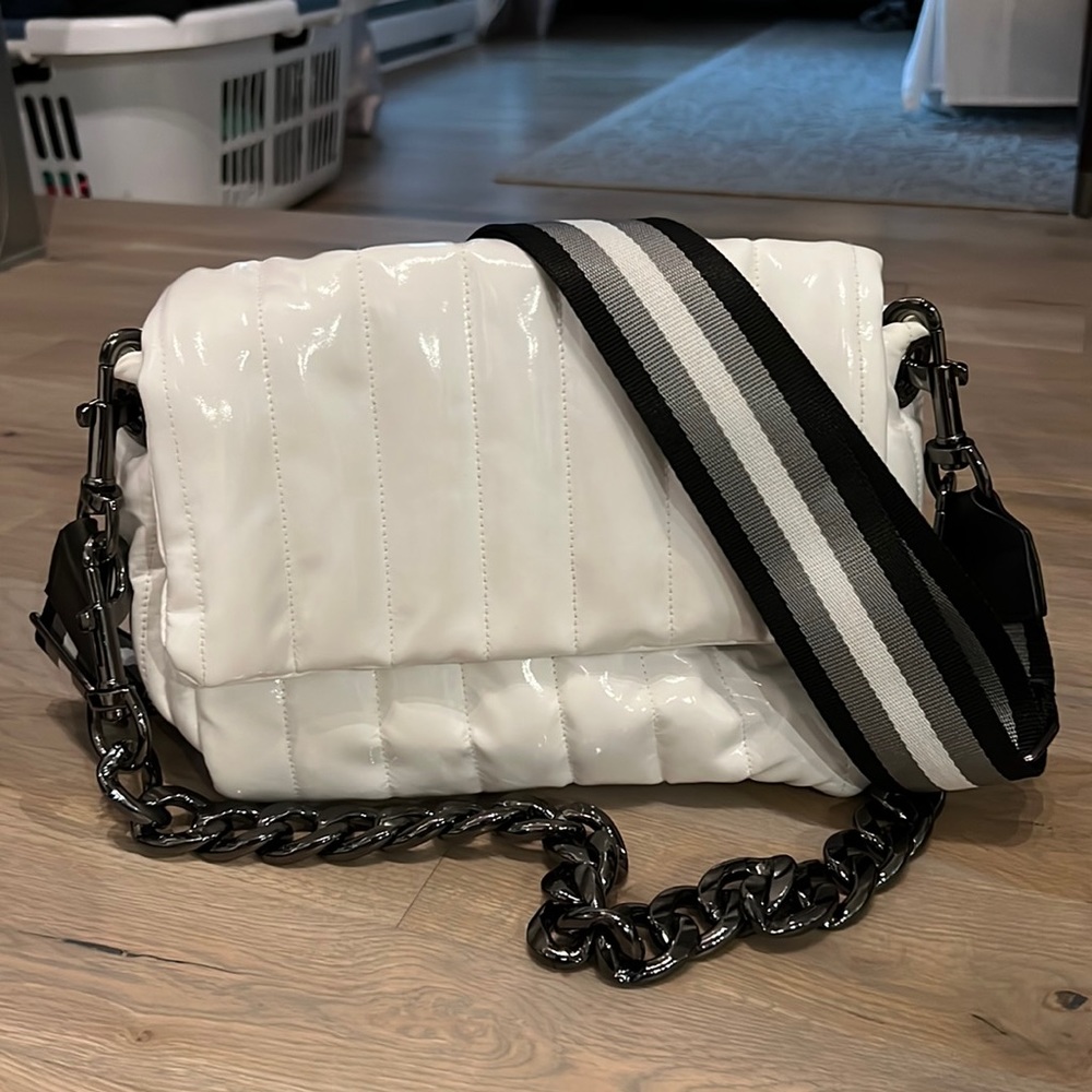 Think Royln White Bar Bag